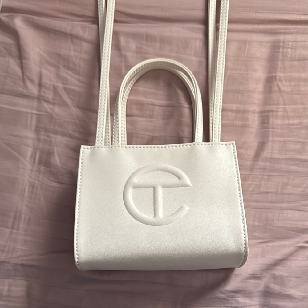 Telfar White Bag - Small